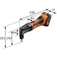 Аккумуляторные высечные ножницы FEIN ABLK 18 1.3 CSE AS SET 2X 5 AH